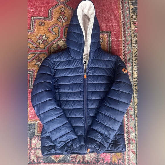 Save the Duck Gwen Hooded Sherpa Jacket - Picture 6 of 11